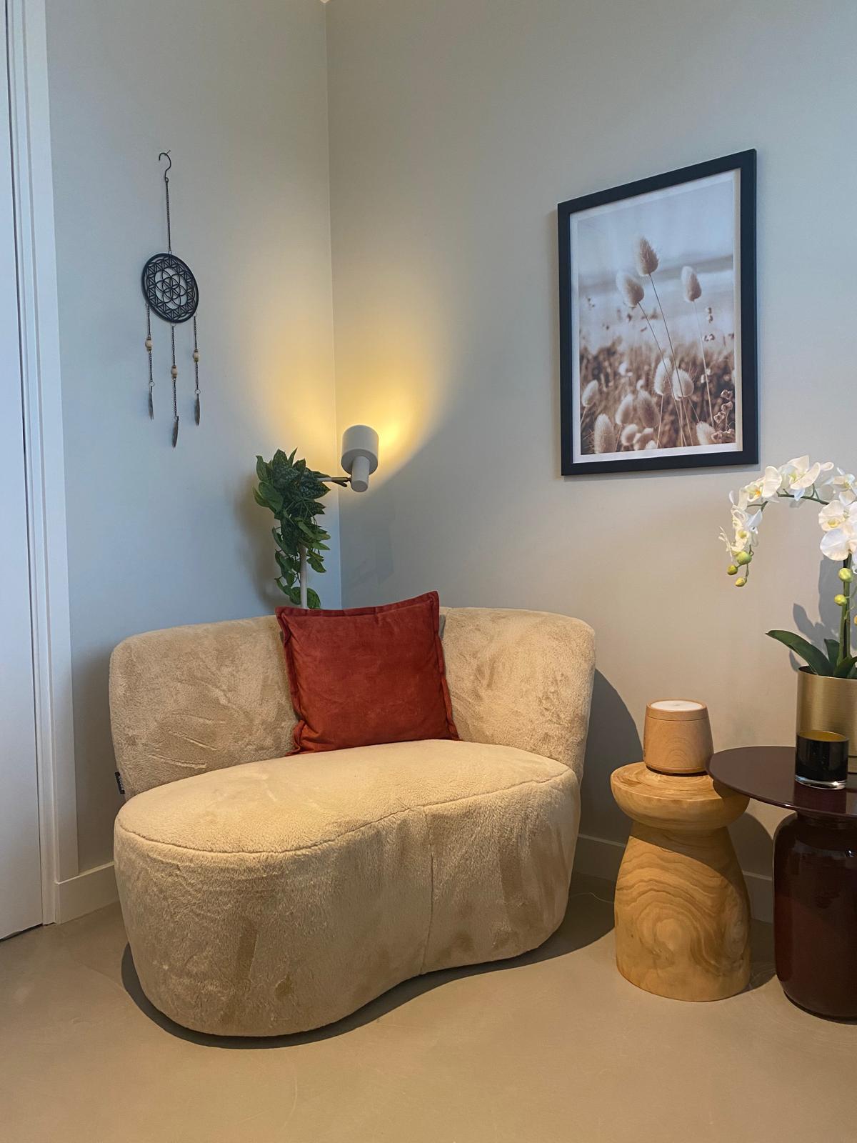 De coachstoel bij Essentia Holistic Care, de plek voor doorbraakcoaching